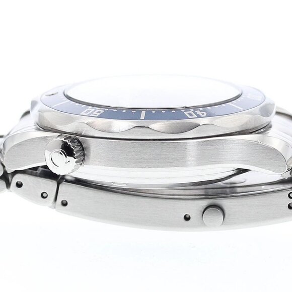 OMEGA Seamaster300 2222.80 Date Co-Axial Navy Dial Automatic Boy's Watch - Picture 5 of 9